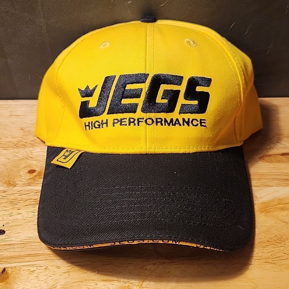 JEGS High Performance Racing Parts Velcroback Hat - New